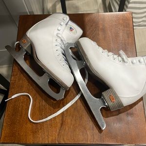 White, with purple lining